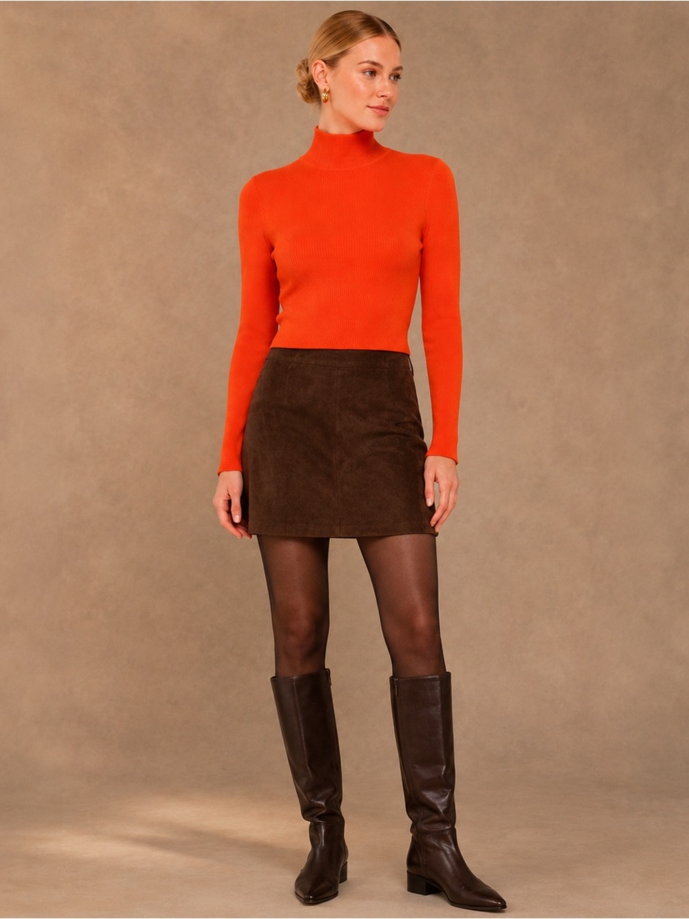H&M Orange Top